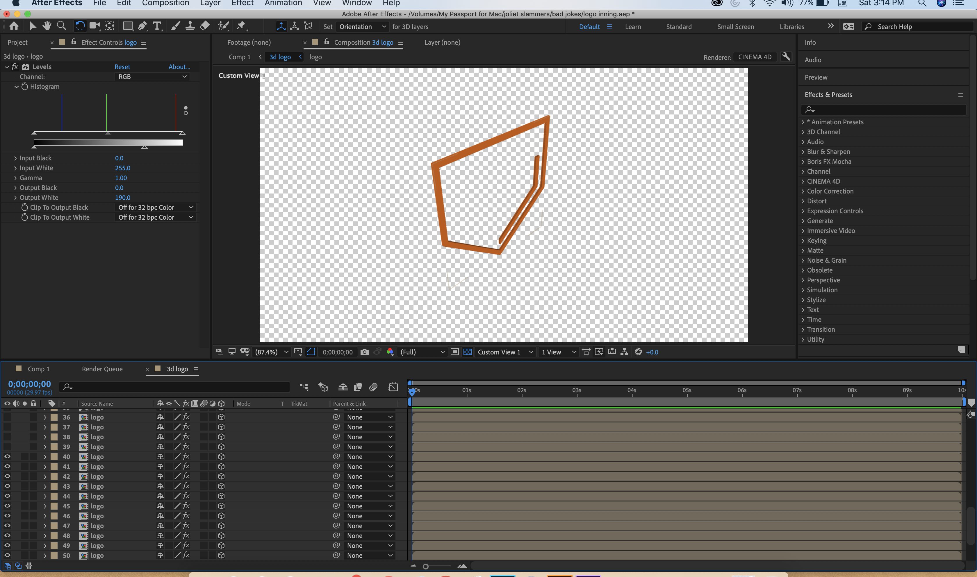 Solved: After Effects made my transparent background black... - Adobe